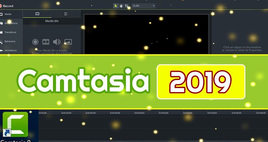 Camtasia Studio 2019 FULL - Phần mềm quay màn hình laptop